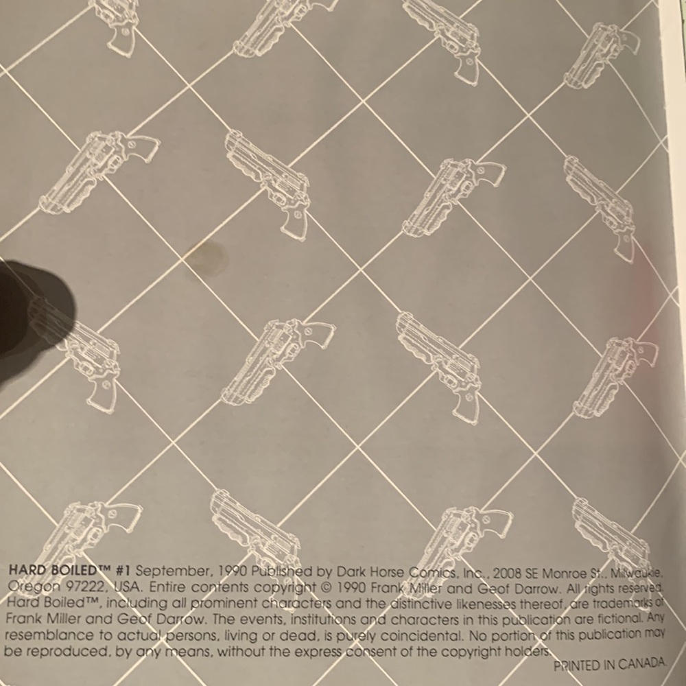 1990 Frank Miller & Geof Darrow…Hard Boiled #1 - Picture 2 of 6